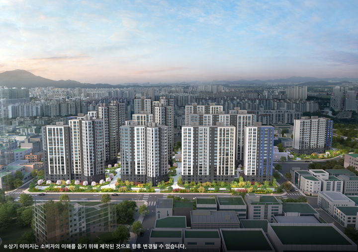 [서울=뉴시스] 두산위브&수자인 부평 더퍼스트 투시도. (사진=두산건설 제공) 2025.09.23. photo@newsis.com *재판매 및 DB 금지