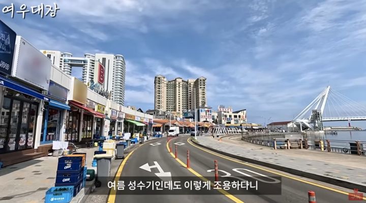 [뉴시스] '임대문의' 현수막이 곳곳에 붙어있는 모습. (사진=유튜브 채널 '여우대장') *재판매 및 DB 금지