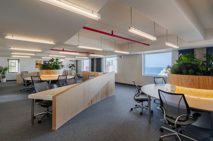 [서울=뉴시스] 맹그로브 제주시티 워크 라운지. (사진=MGRV 제공) 2025.09.23. photo@newsis.com *재판매 및 DB 금지