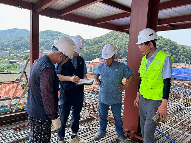 공사현장 안전점검. (사진=하남시 제공) photo@newsis.com *재판매 및 DB 금지