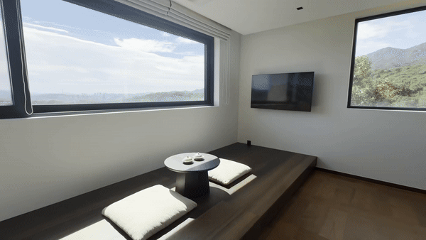 [서울=뉴시스] 안토 객실 포레스트하우스에서 바라본 북한산. (사진=뉴시스) 2025.09.23. *재판매 및 DB 금지