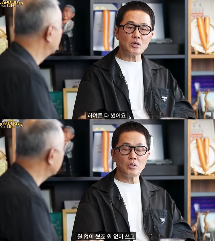 [서울=뉴시스] 정원관. (사진=유튜브 채널 '송승환의 원더풀 라이프' 캡처) 2025.09.24. photo@newsis.com *재판매 및 DB 금지