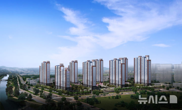 [안성=뉴시스] 안성 아양 금성백조 예미지 투시도 (사진=금성백조 제공) 2025.09.24.photo@newsis.com 