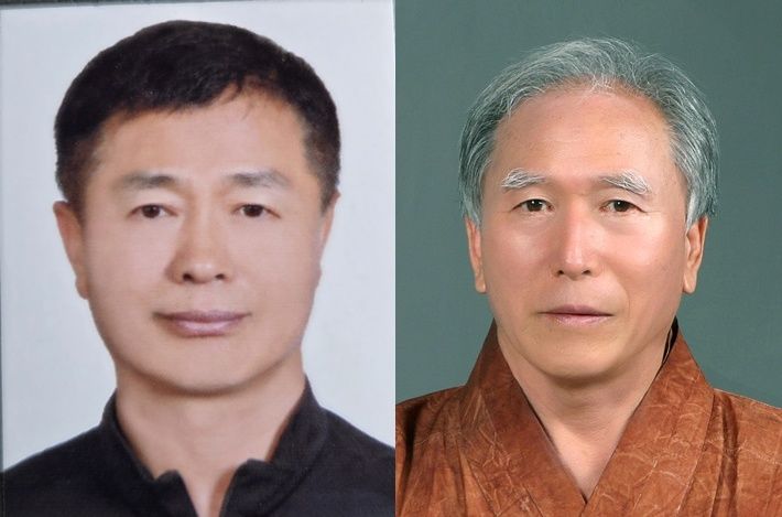  [영주=뉴시스] 영주시민대상 수상자로 선정된 이재민(왼쪽)씨와 김기진씨. (사진=영주시 제공) 2025.09.24. photo@newsis.com *재판매 및 DB 금지