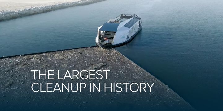 네덜란드의 비영리 단체 '디 오션 클린업(The Ocean Cleanup)'은 거대한 부유식 장벽 시스템과 해양 쓰레기 수거 선박 '인터셉터(Interceptor)'를 개발하여 해양 플라스틱 오염의 주범인 강에서부터 쓰레기를 차단하고 있다. *재판매 및 DB 금지