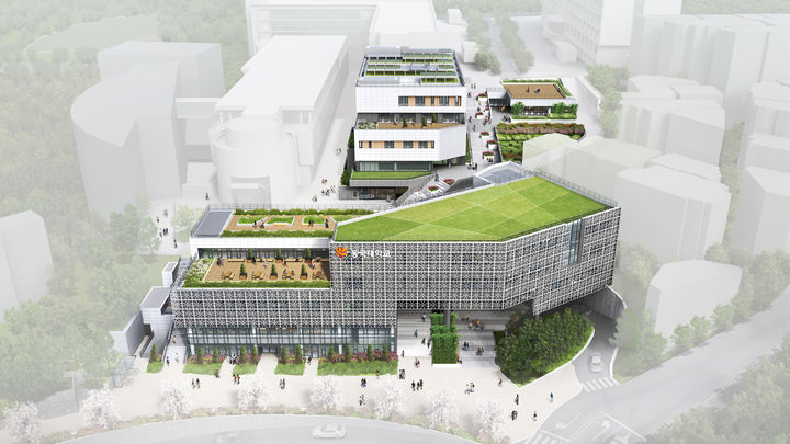 [서울=뉴시스] 동국대 로터스관 조감도. (사진=동국대 제공) 2025.09.24. photo@newsis.com *재판매 및 DB 금지