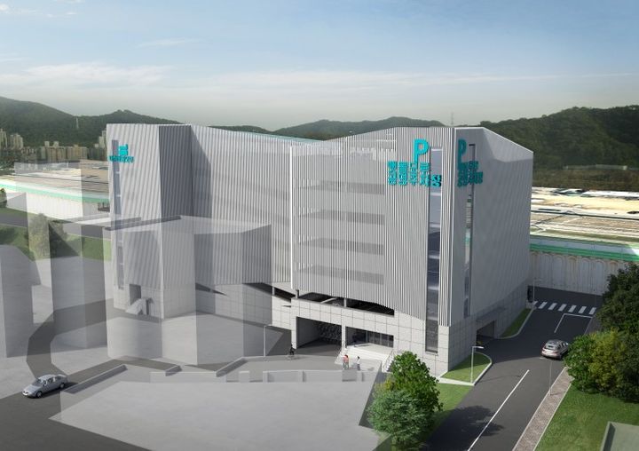 화도읍 스마트 주차타워 조감도. (사진=남양주시 제공) photo@newsis.com *재판매 및 DB 금지