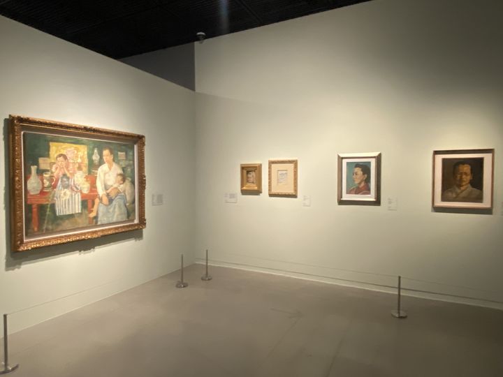 [사진=박현주미술전문기자]수원시립미술관 '흐르는 마음, 머무는 순간' 전시 전경. *재판매 및 DB 금지