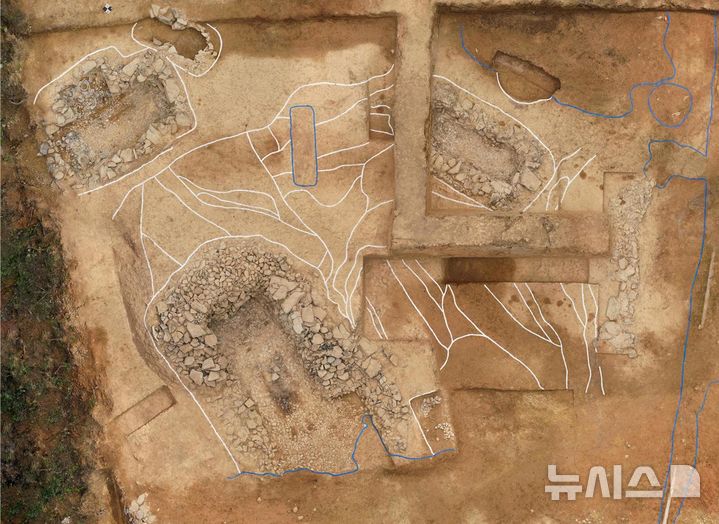 영천 완산동 고분군Ⅲ 발굴 현장