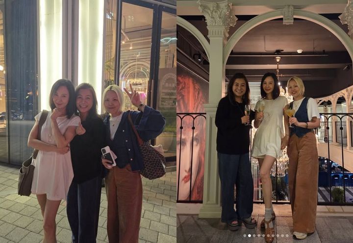 [서울=뉴시스] 배우 채시라가 정신건강의학과 전문의 오은영 박사, 가수 알리와의 근황을 공개했다. (사진=채시라 인스타그램 캡처) 2025.09.25. photo@newsis.com *재판매 및 DB 금지
