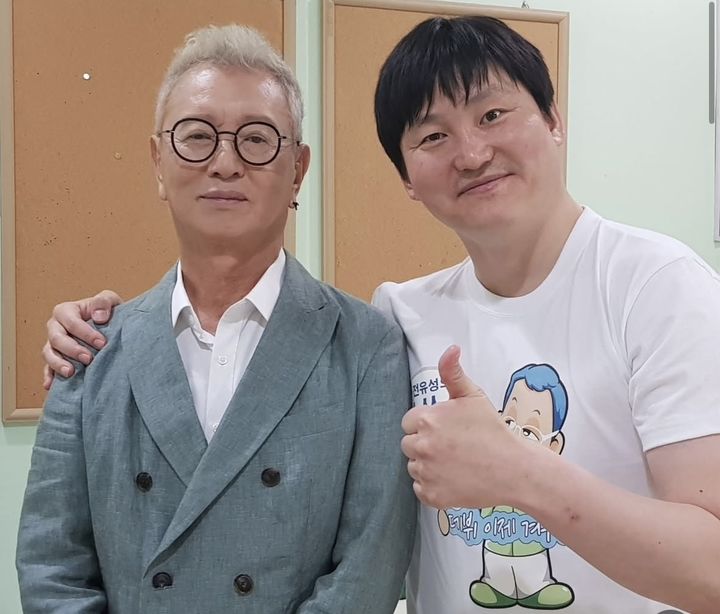 [서울=뉴시스] 전유성 김대범. (사진 = 인스타그램 캡처) 2025.09.25. photo@newsis.com *재판매 및 DB 금지