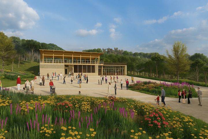 [당진=뉴시스] 정원문화지원센터 조감도. (사진=당진시 제공) 2025.09.26. photo@newsis.com *재판매 및 DB 금지