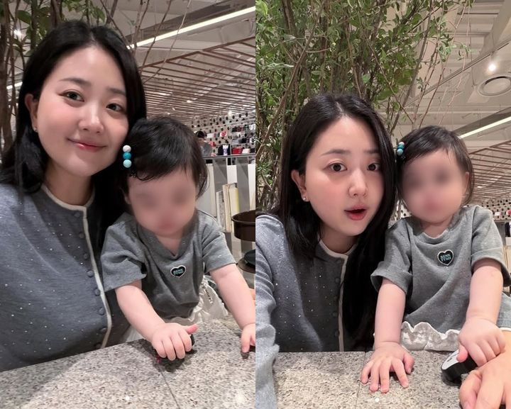 [서울=뉴시스] 개그맨 박수홍 아내 김다예가 딸과의 근황을 공개했다. (사진=김다예 인스타그램 캡처) 2025.09.26. photo@newsis.com *재판매 및 DB 금지