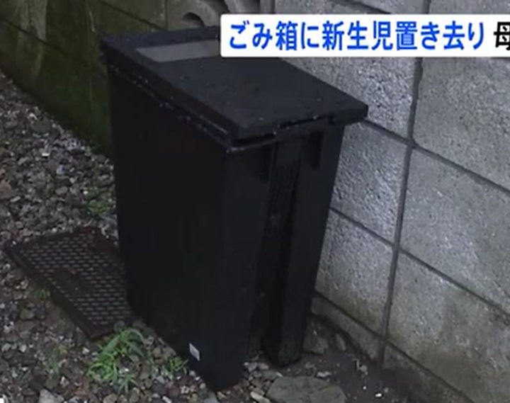 [뉴시스] 출산 직후 아기를 쓰레기통에 버려 살인미수 혐의로 기소된 일본의 한 여성이 공소사실을 모두 인정했다.(사진=TBS TV 캡쳐).2025.09.26 *재판매 및 DB 금지