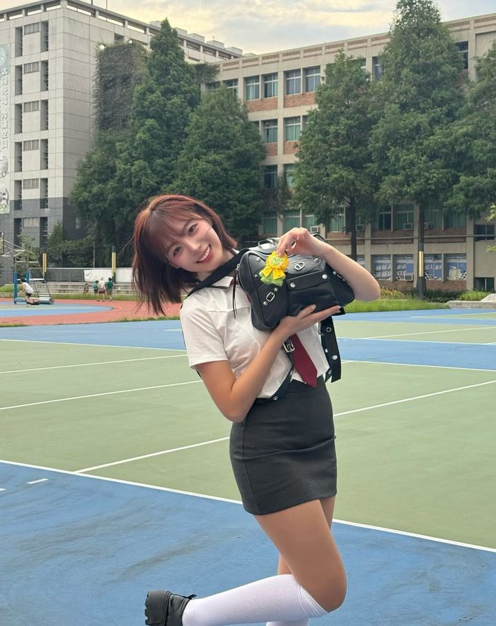 [서울=뉴시스] 치어리더 하지원. (사진=인스타그램 캡처) *재판매 및 DB 금지