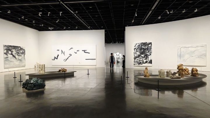 [사진=박현주 미술전문기자]대구미술관 이강소 회고전 전시 전경 *재판매 및 DB 금지