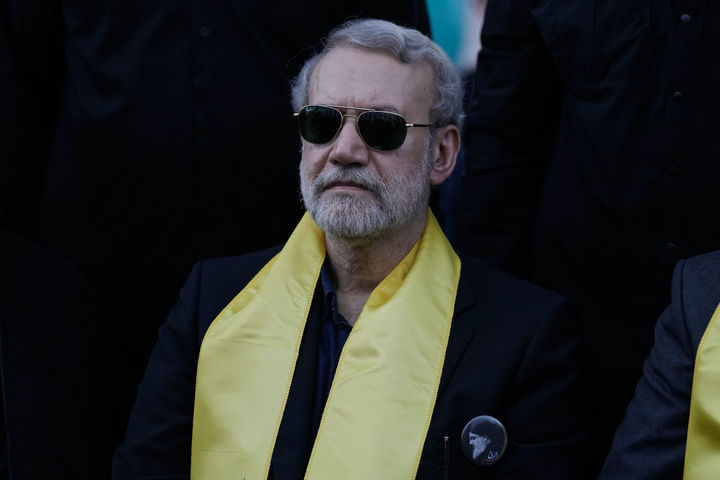 이란 최고국가안보위원회의 알리 라리자니 사무총장. AP 자료사진