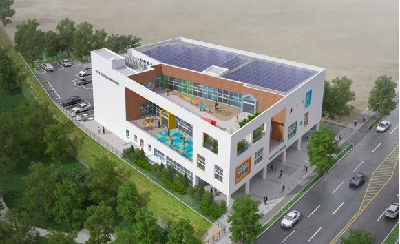 [안동=뉴시스] 공공어린이재활병원 조감도. (사진=경북도 제공) 2025.09.28 photo@newsis.com *재판매 및 DB 금지