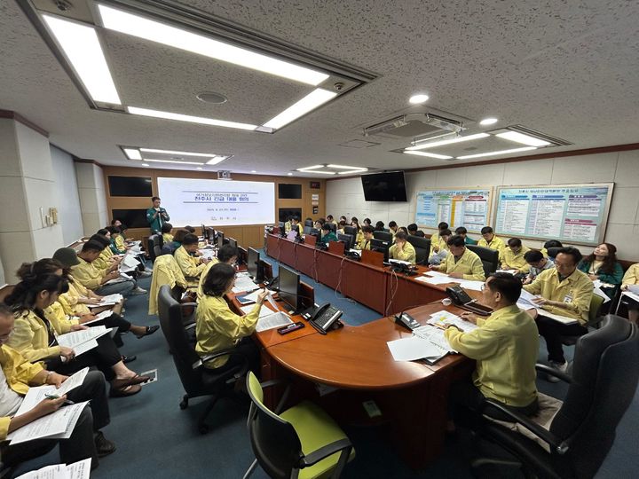 [진주=뉴시스]진주시, 국가정보자원관리원 화재 관련 긴급 대응책 마련.(사진=진주시 제공).2025.09.28.photo@newsis.com *재판매 및 DB 금지