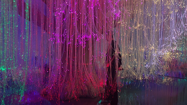 [사진=박현주 미술전문기자]이나트 미디어아트. *재판매 및 DB 금지