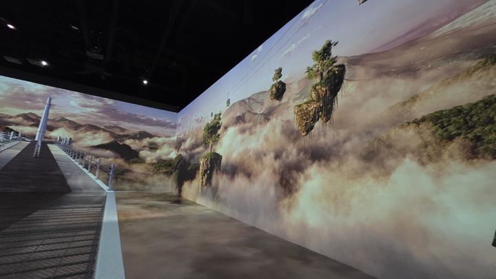 [사진=박현주 미술전문기자]이나트 미디어아트. *재판매 및 DB 금지