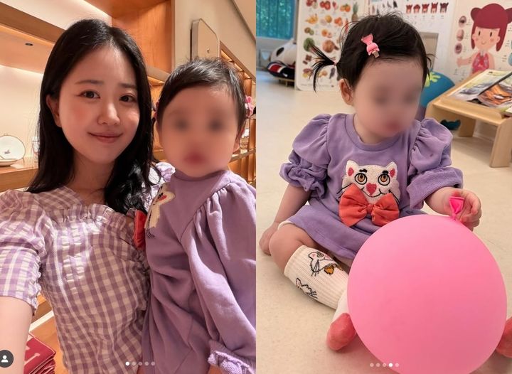 [서울=뉴시스] 개그맨 박수홍 아내 김다예가 딸과의 근황을 밝혔다. (사진=김다예 인스타그램 캡처) 2025.09.29. photo@newsis.com *재판매 및 DB 금지