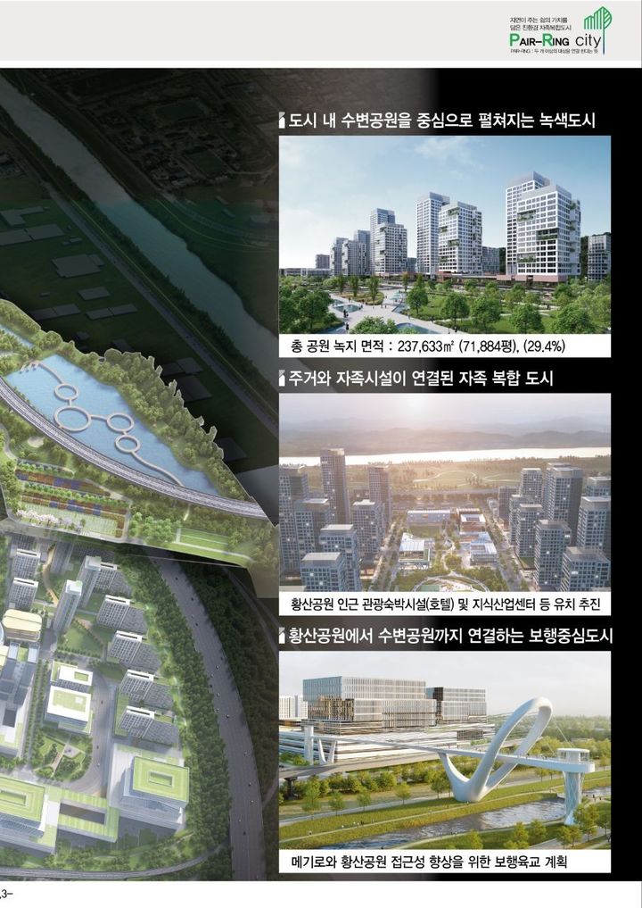 [양산=뉴시스] 양산시 증산지구 도시개발사업 청사진. (사진=양산시 제공) 2025.09.29. photo@newsis.com *재판매 및 DB 금지