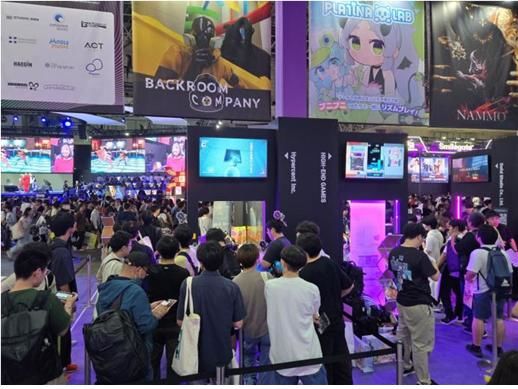한국콘텐츠진흥원은 지난 25일부터 28일까지 나흘간 일본 도쿄에서 열린 '도쿄게임쇼(TGS) 2025'에서 한국공동관을 운영했다. (사진=콘진원 제공) *재판매 및 DB 금지