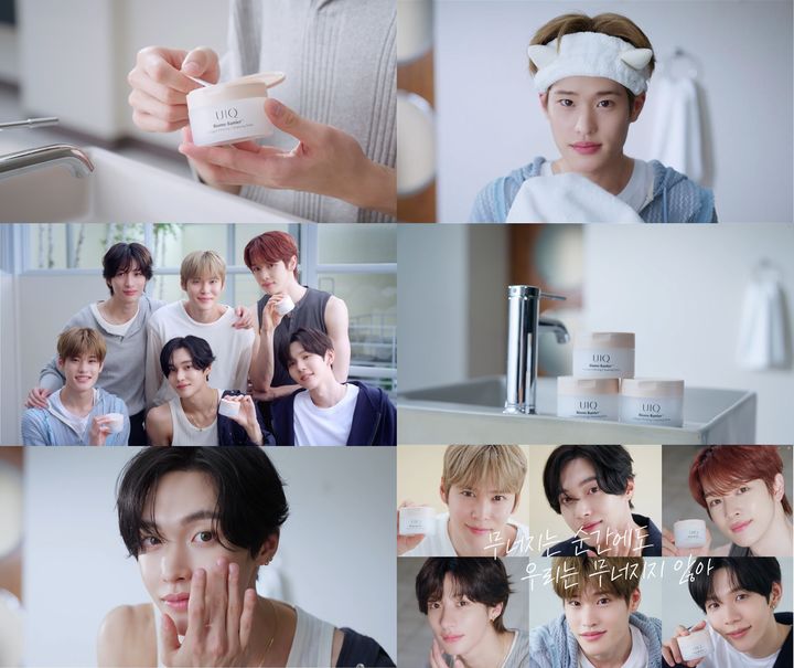 [서울=뉴시스] 유이크가 전속 모델 라이즈와 25FW 신규 캠페인을 공개했다. (사진=지놈앤컴퍼니 제공) photo@newsis.com *재판매 및 DB 금지