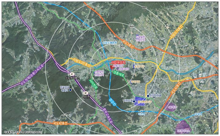'이천 사음동 지식산업센터 조성' 위치도(사진=경기도 제공) *재판매 및 DB 금지