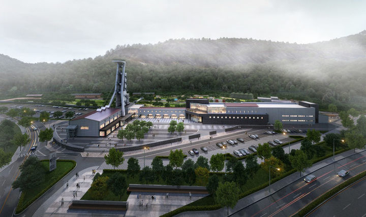 사북광업소 폐광부지에 조성될 탄광문화공원 조감도.(사진=강원랜드 제공) *재판매 및 DB 금지