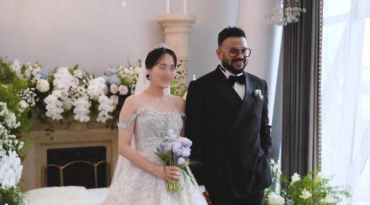 [서울=뉴시스] 럭키(오른쪽)와 아내의 모습. (사진=럭키 인스타그램 캡처) 2025.09.30. photo@newsis.com *재판매 및 DB 금지