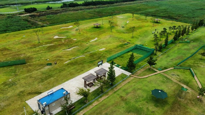 [태안=뉴시스] 2026 태안원예치유박람회 기념 전국 파크골프대회가 펼쳐지는 태안군 파크골프장 전경. 2025.09.30. spark@newsis.com *재판매 및 DB 금지