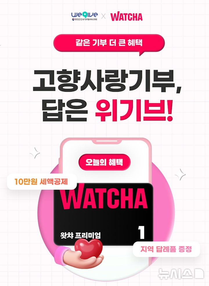고향사랑기부제 민간플랫폼 위기브(wegive)는 30일 고향사랑기부 사전 예약 이벤트를 진행한다고 밝혔다. (위기브 제공)