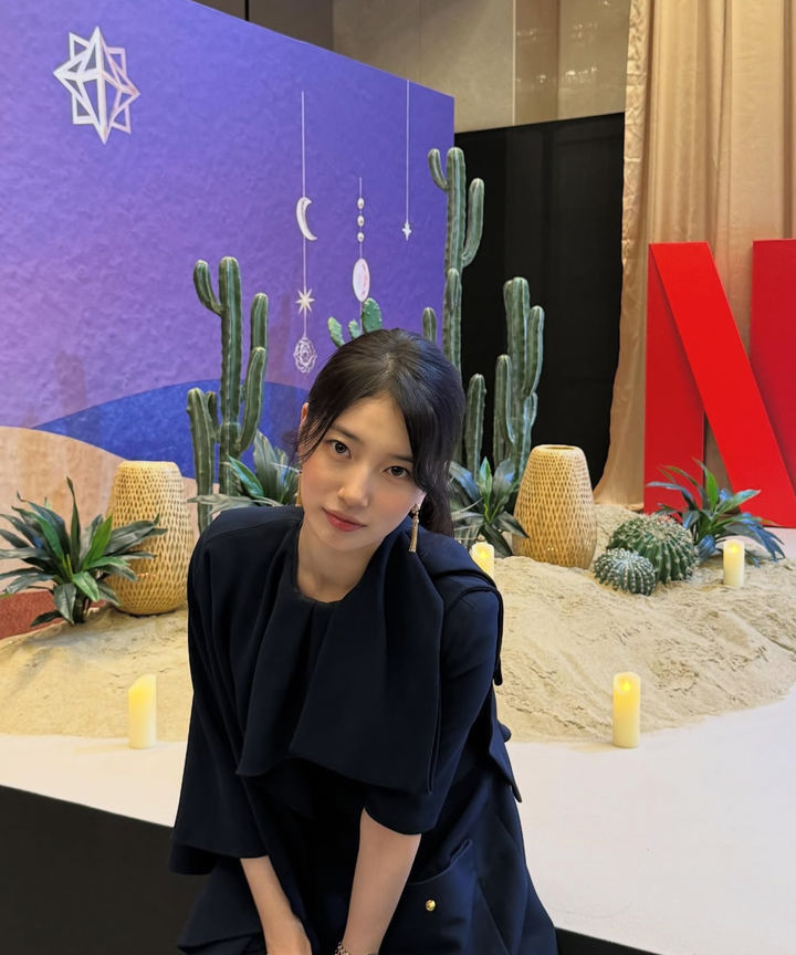 [서울=뉴시스] 가수 겸 배우 수지. (사진=수지 인스타그램 캡처) 2025.09.30. photo@newsis.com *재판매 및 DB 금지