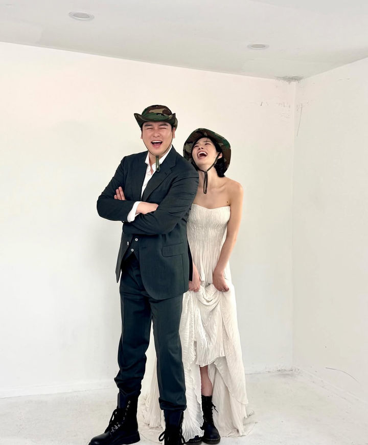 [서울=뉴시스] 배우 이장우와 조혜원. (사진=이장우 인스타그램 캡처) 2025.09.30. photo@newsis.com *재판매 및 DB 금지