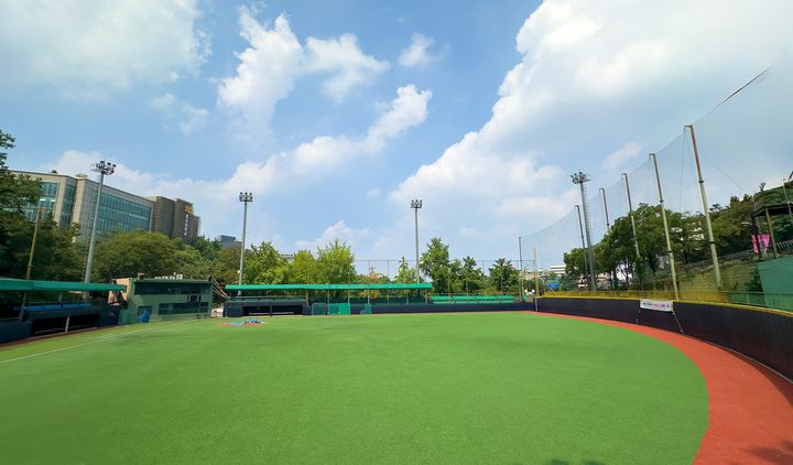 [서울=뉴시스]장충리틀야구장. 2025.09.30. (사진=서울시 제공) *재판매 및 DB 금지