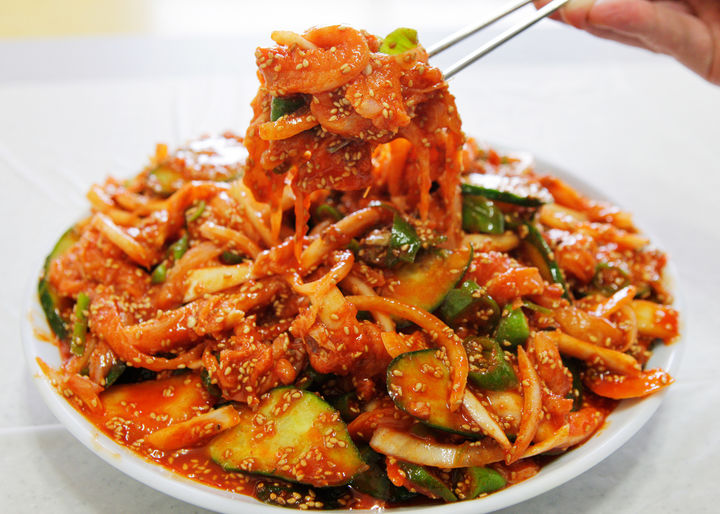 [보령=뉴시스] 간재미 무침 *재판매 및 DB 금지