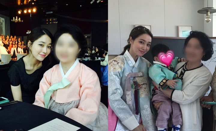 [서울=뉴시스] 배우 이민정이 어머니를 공개했다. (사진=이민정 인스타그램 캡처) 2025.10.01. photo@newsis.com *재판매 및 DB 금지