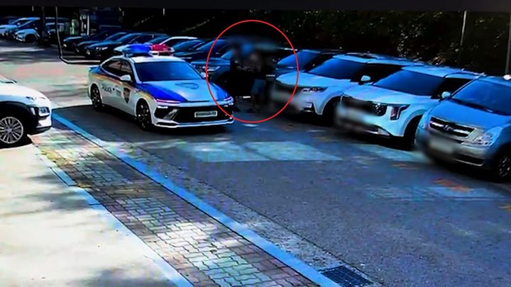 절도범 검거 장면. (사진=경기남부경찰청 제공) *재판매 및 DB 금지