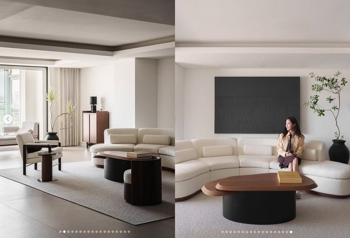 [서울=뉴시스] 그룹 '티아라' 출신 가수 효민이 신혼집 내부를 최초로 공개했다. (사진=효민 인스타그램 캡처) 2025.10.01. photo@newsis.com *재판매 및 DB 금지