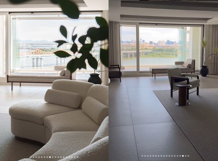 [서울=뉴시스] 그룹 '티아라' 출신 가수 효민이 신혼집 내부를 최초로 공개했다. (사진=효민 인스타그램 캡처) 2025.10.01. photo@newsis.com *재판매 및 DB 금지