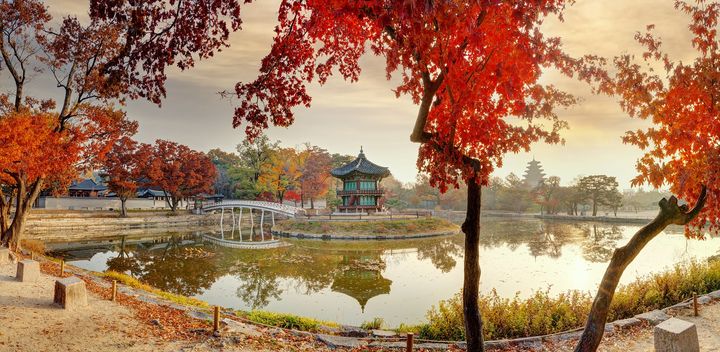 [서울=뉴시스] 향원정 전경 (사진=국가유사청 제공) 2025.10.01. photo@newsis.com *재판매 및 DB 금지