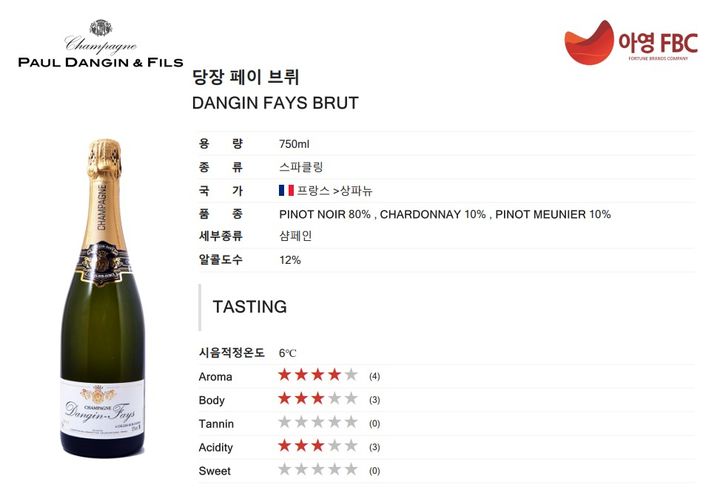 [서울=뉴시스] 당장 페이 브뤼(사진=아영FBC 제공) *재판매 및 DB 금지