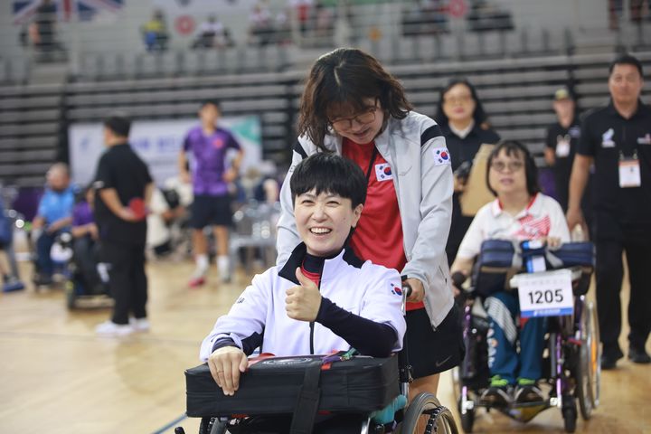 [서울=뉴시스] 장애인 스포츠 종목 보치아 국가대표 선수인 최아영 선수(사진=최아영선수 제공) 2025.10.01. photo@newsis.com *재판매 및 DB 금지