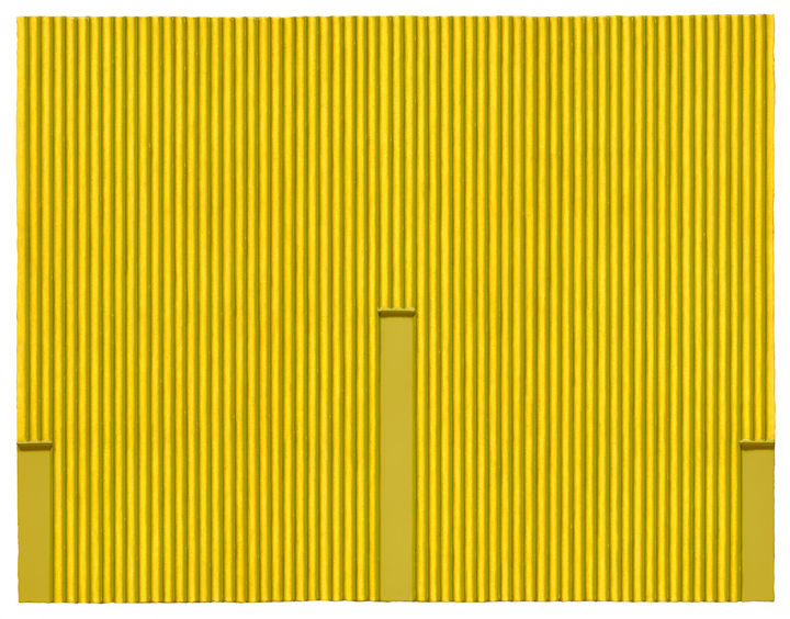 박서보(1931–2023) 〈Écriture No. 221221〉 2022 Acrylic on ceramic 73.5 x 95.5 cm © PARKSEOBO FOUNDATION 사진=박서보재단 제공. *재판매 및 DB 금지