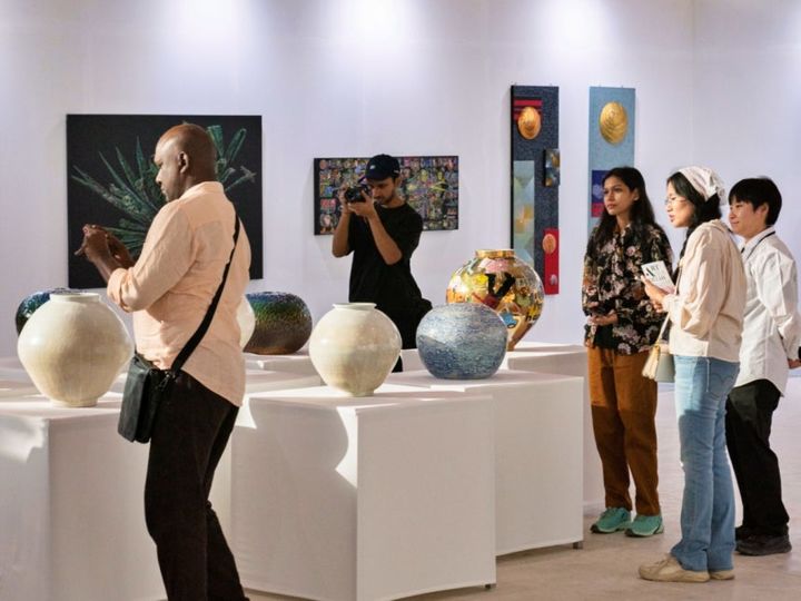 아트아시아 델리 2025 전시 전경 *재판매 및 DB 금지