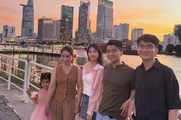 [대구=뉴시스] 김가연씨와 그의 가족들. (사진=김가연씨 제공) 2025.10.03. photo@newsis.com *재판매 및 DB 금지