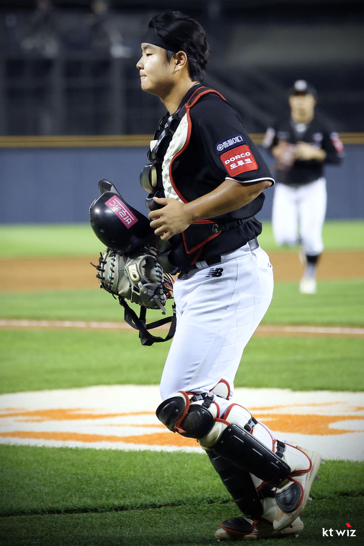 프로야구 KT 위즈의 포수 김민석. (사진=KT 제공). 2025.07.05. *재판매 및 DB 금지