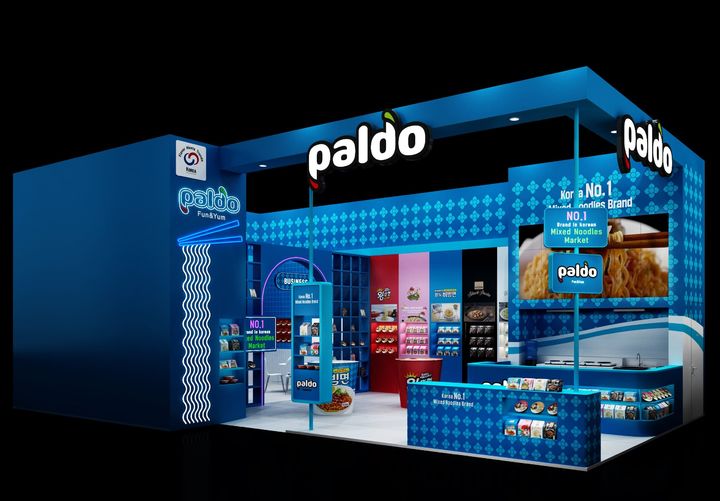 [서울=뉴시스] 팔도 아누가 2025 부스.(사진=팔도 제공) *재판매 및 DB 금지